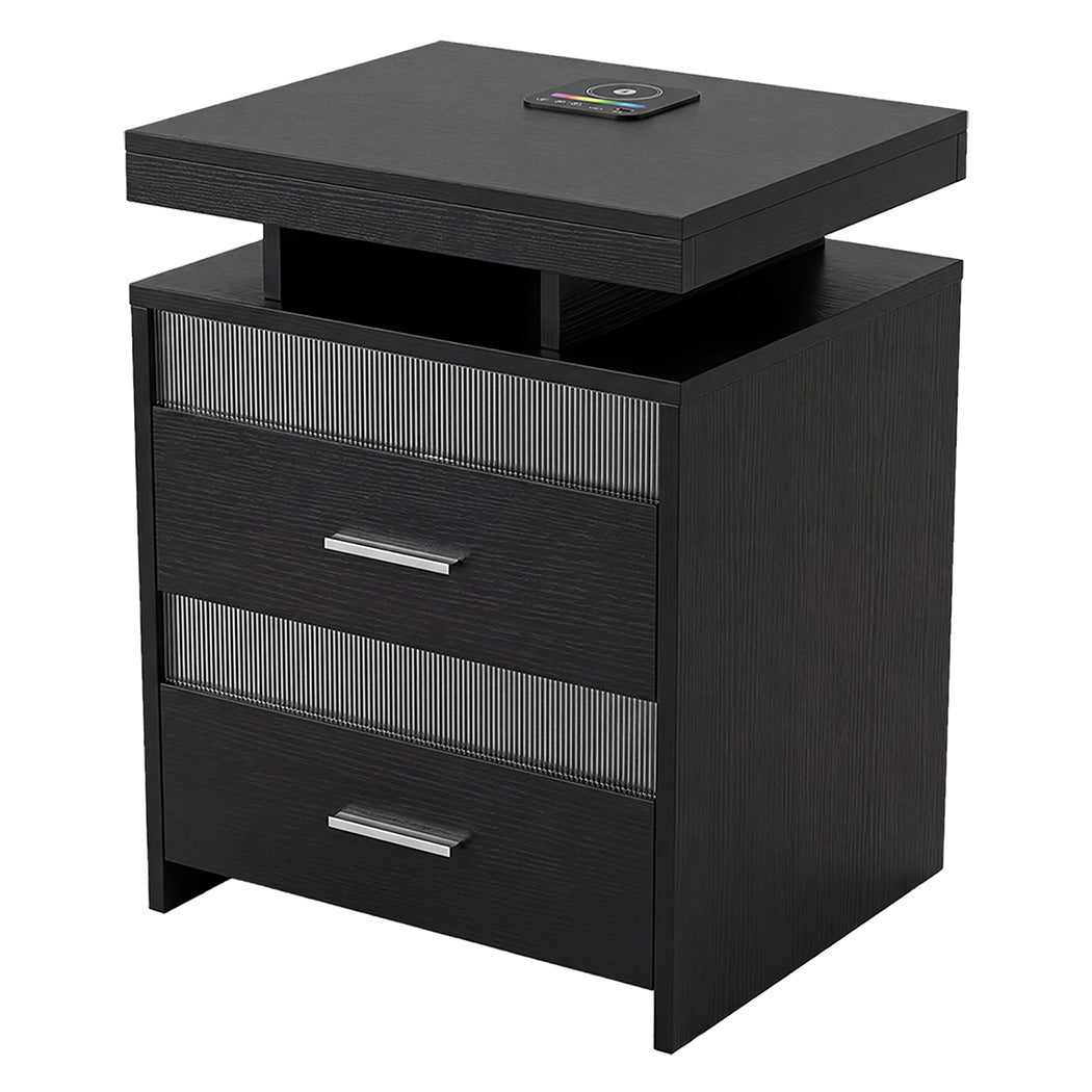 Smart Bedside Table Charging Station 45x40x60cm