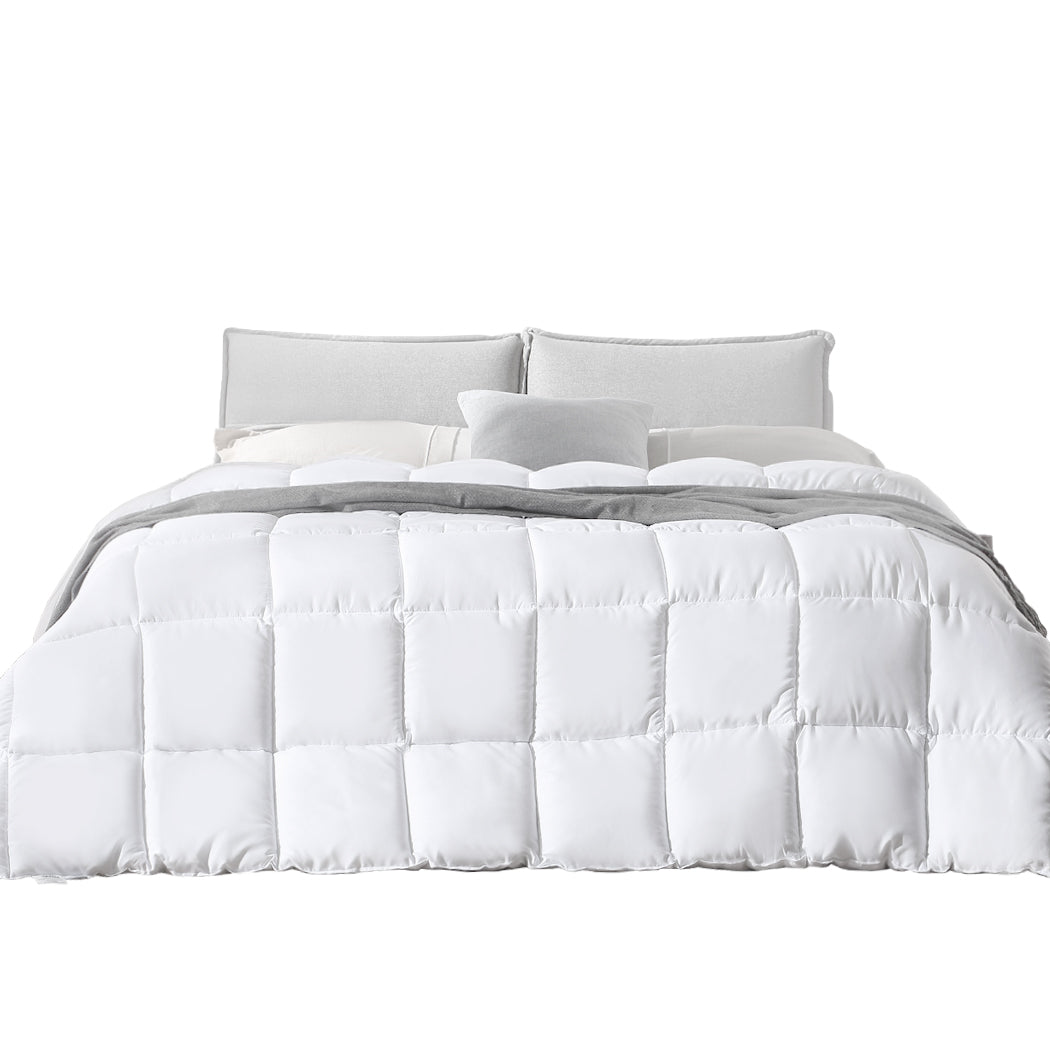 Double Size 200GSM Bamboo Winter Quilt Breathable Comfort Bedding