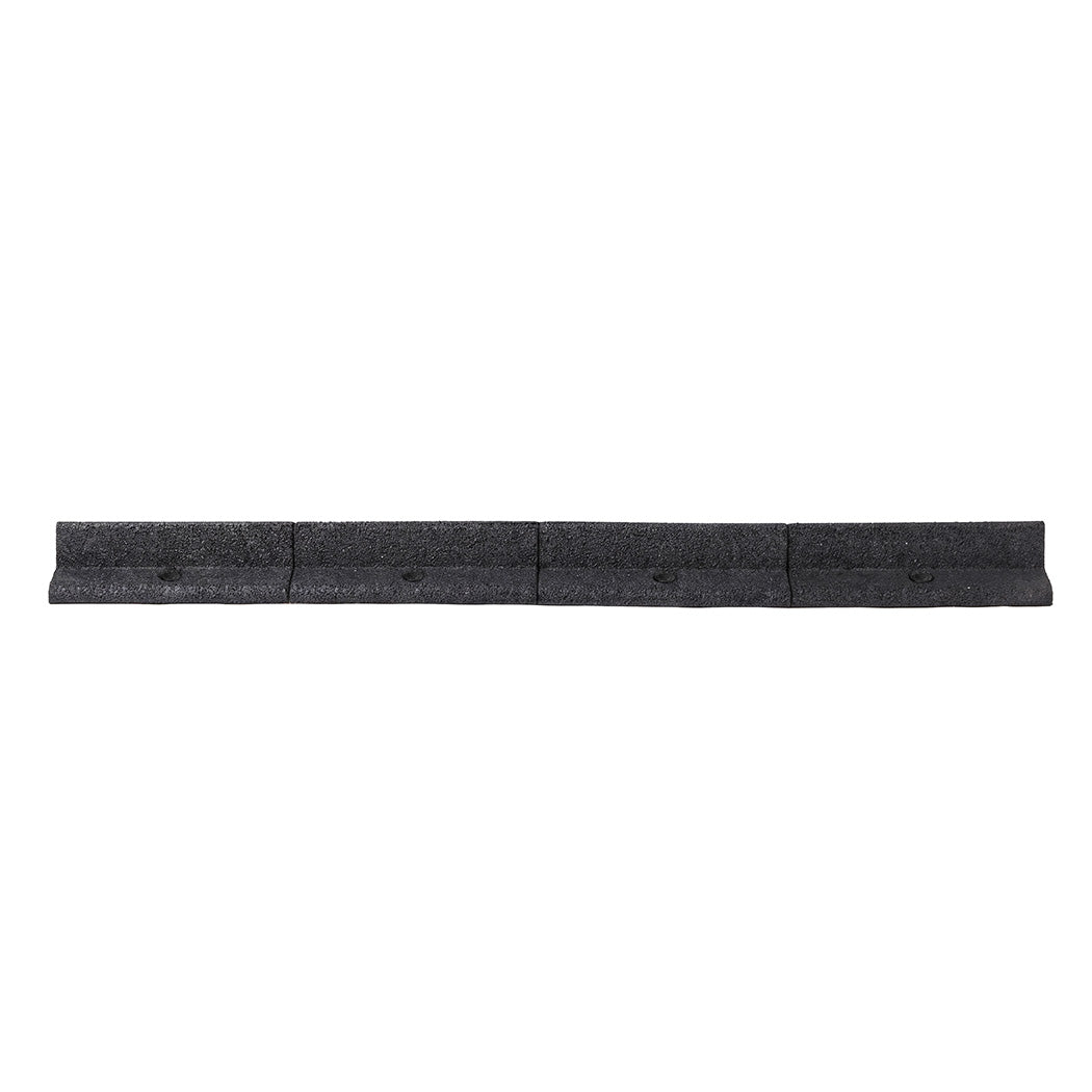 Garden Edging Border Flexible Grey 120x8cm