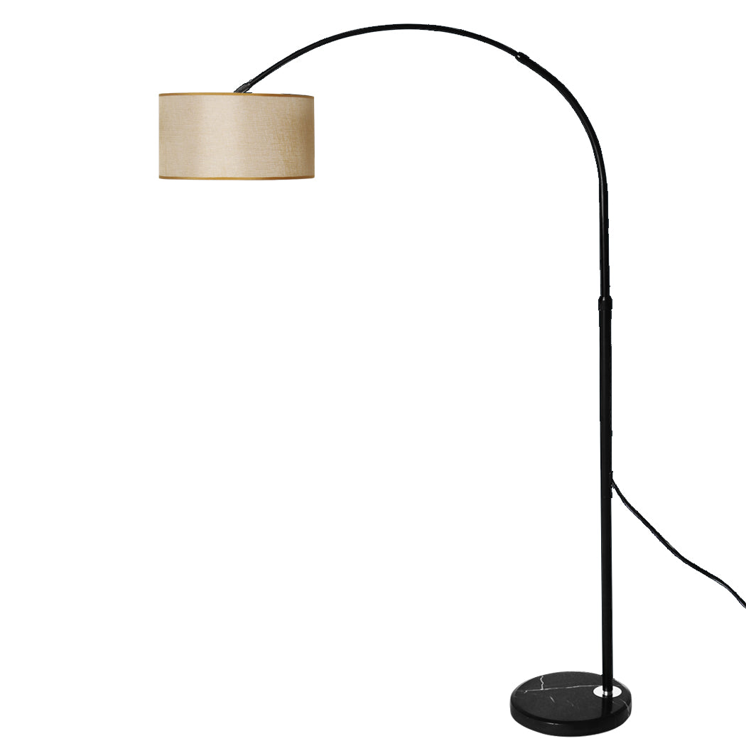 Modern LED Floor Lamp Grey Reading Light Home Lighting