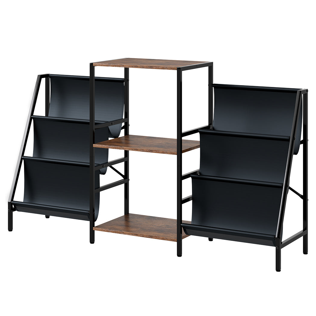 Record Player Stand Vinyl Storage 125x30x74cm