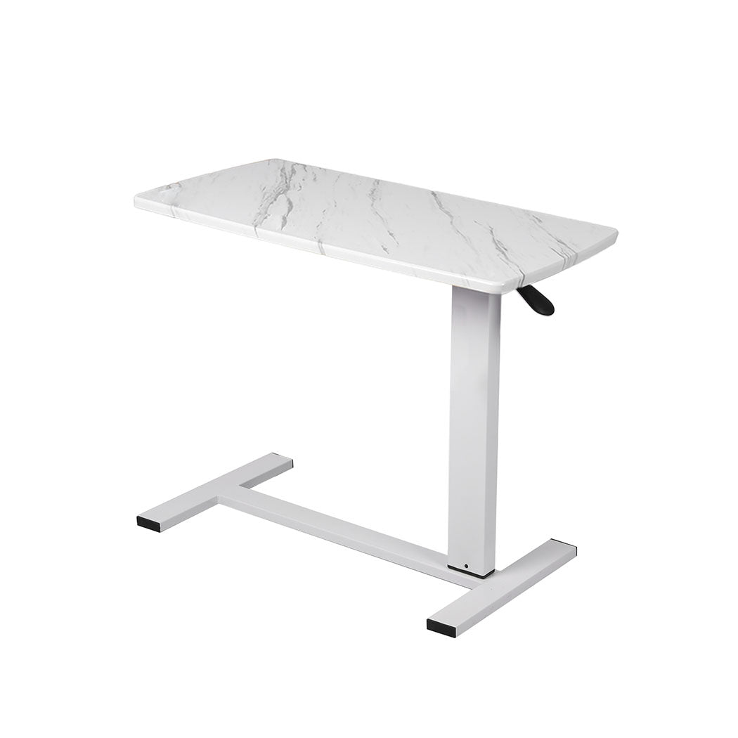 White colour - Versatile Standing Desk Sofa Bed Side Table White No Slots