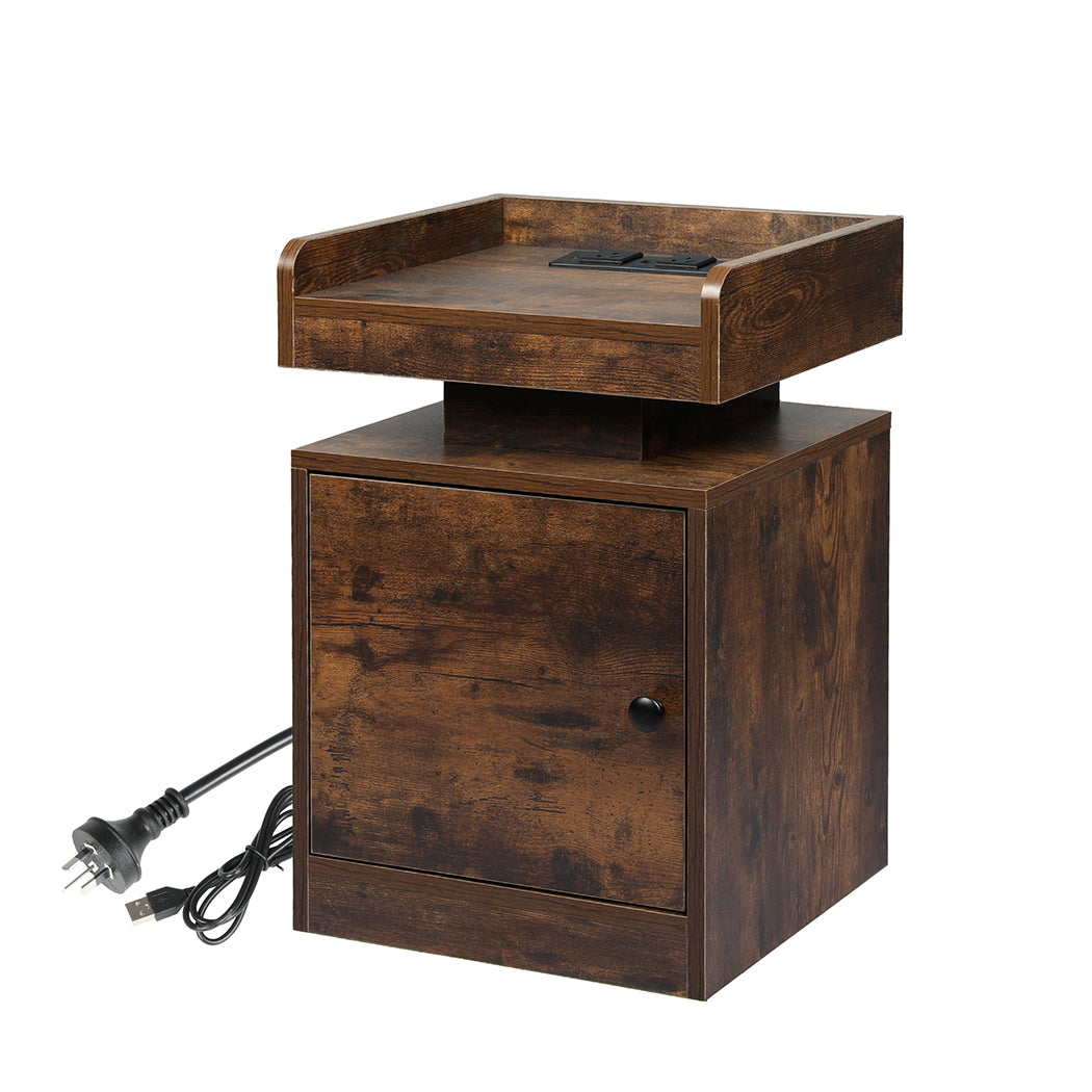 Wood Bedside Tables