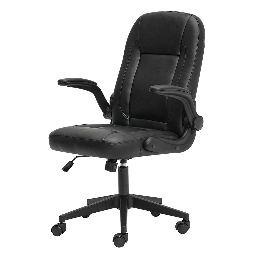 Executive Office Chair PU Leather 65x68x100cm