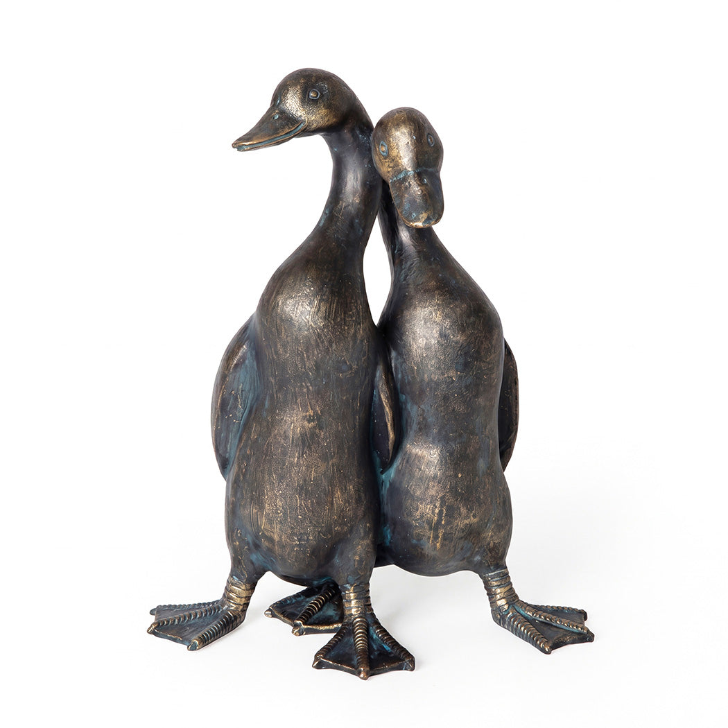Duck Garden Statue Resin Antique Bronze | Simpledeals