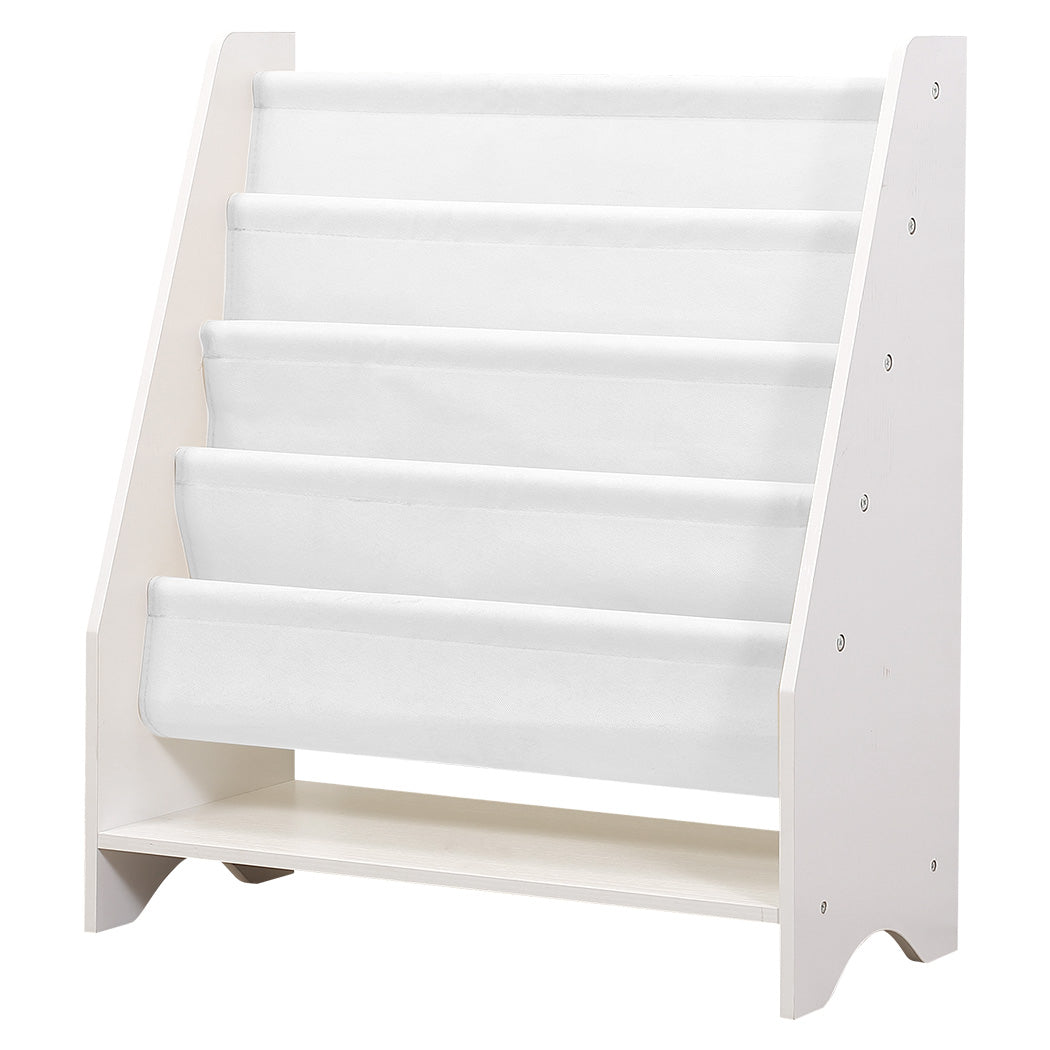 Kids Bookshelf Bookcase Magazine Rack Wooden Organiser Shelf Rack Children