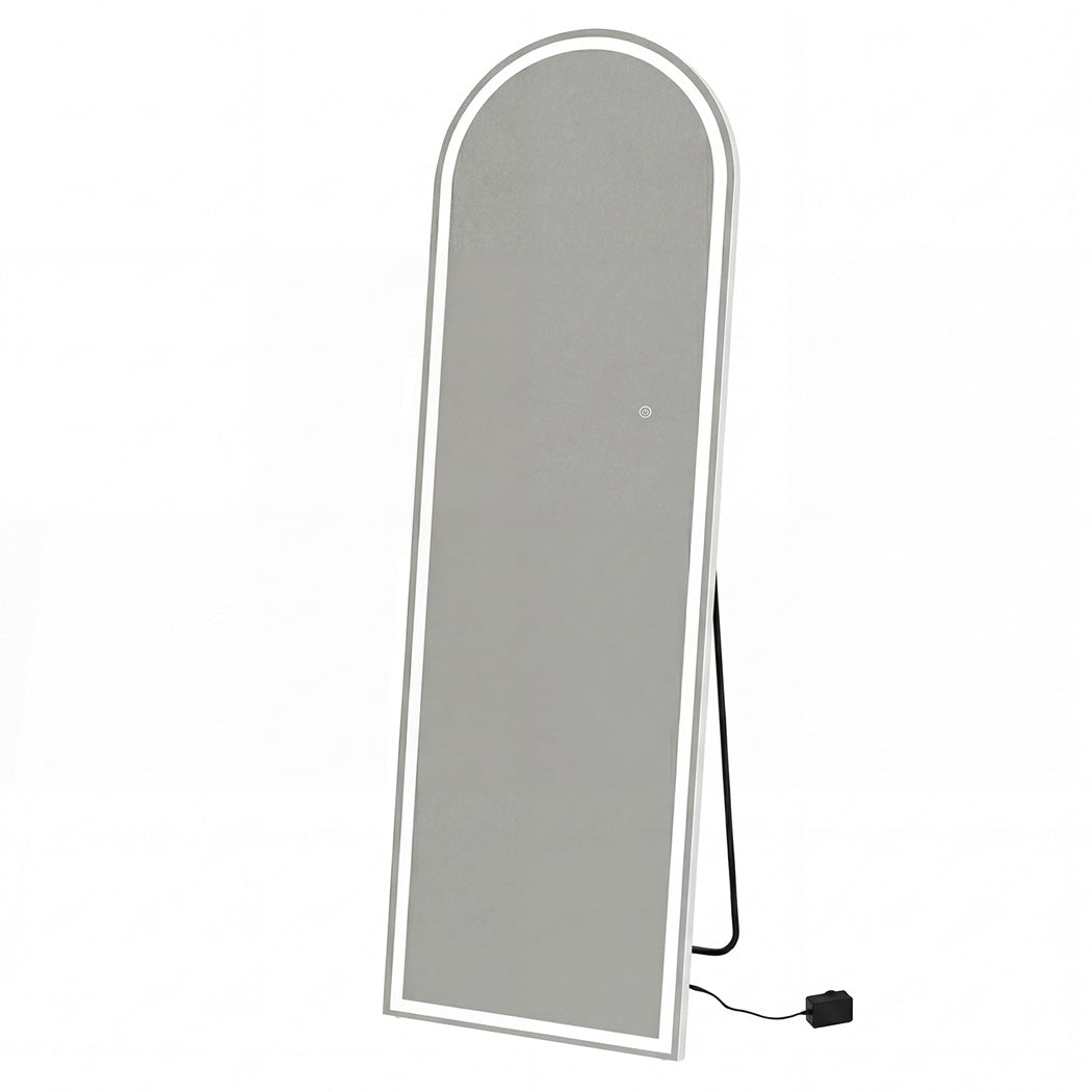 165cm Arched LED Full Length Mirror Floor Wall | Simpledeals