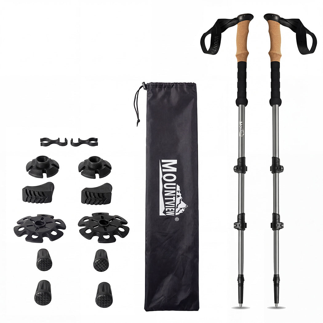Trekking Poles Adjustable Lightweight Aluminium | Simpledeal