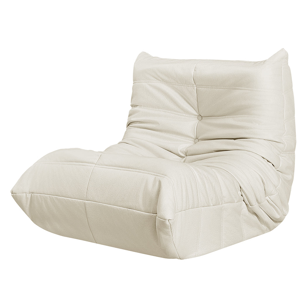 Modern Kids Floor Chair Foam Sofa Replica Single Lazy Recliner