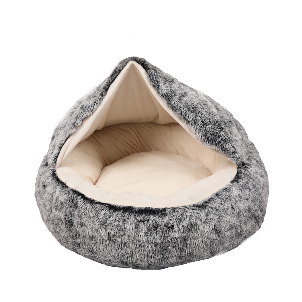 Large Plush Dog Calming Bed Warm Soft Pet Cushion Comfort Mattress