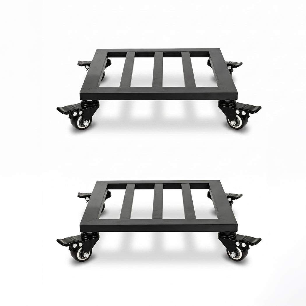 Plant Pot Trolley Caddy 172kg 2 Pack | Simpledeals