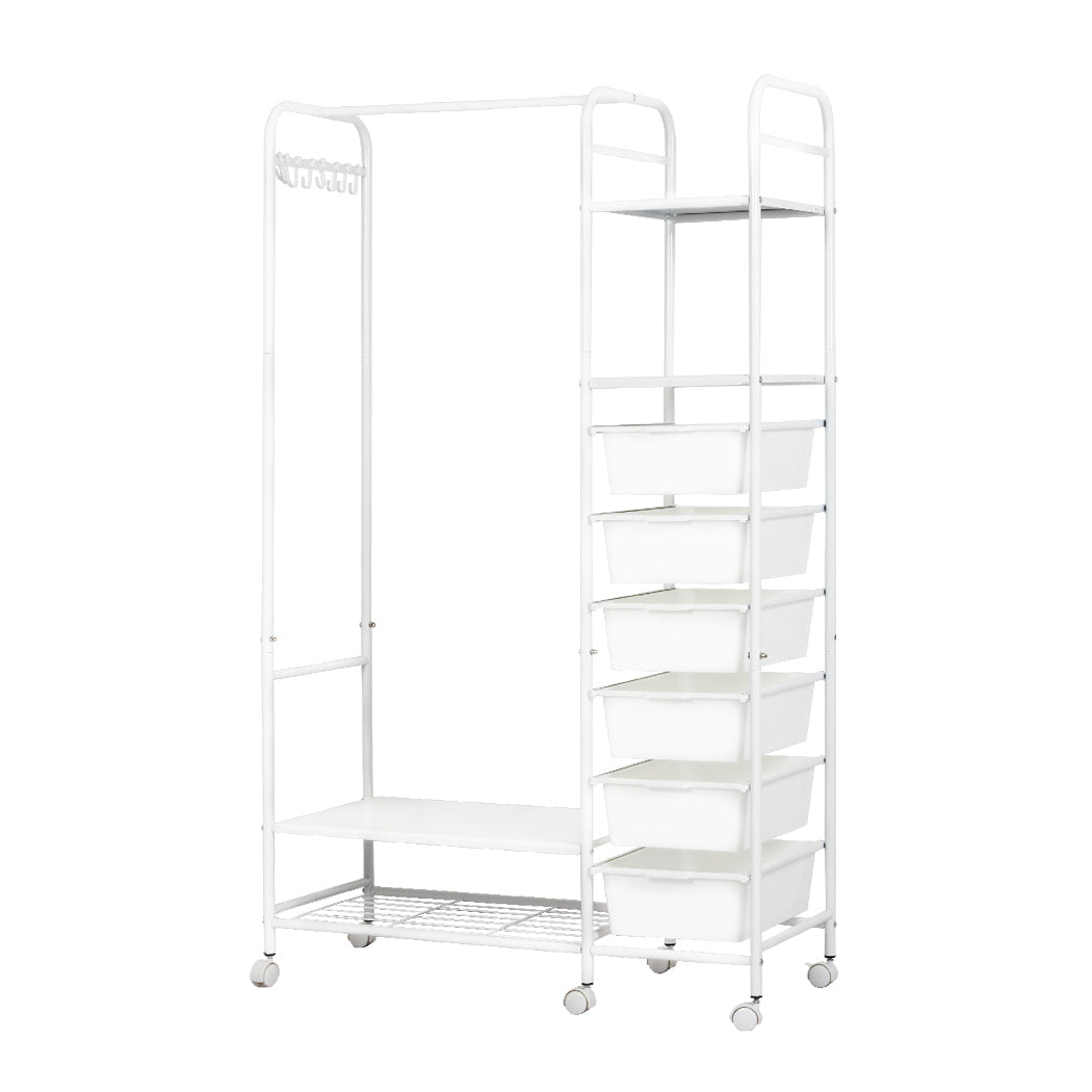 94Cm - Contemporary 94CM Clothes Rack Stand Heavy Duty Hanging  Adjustable