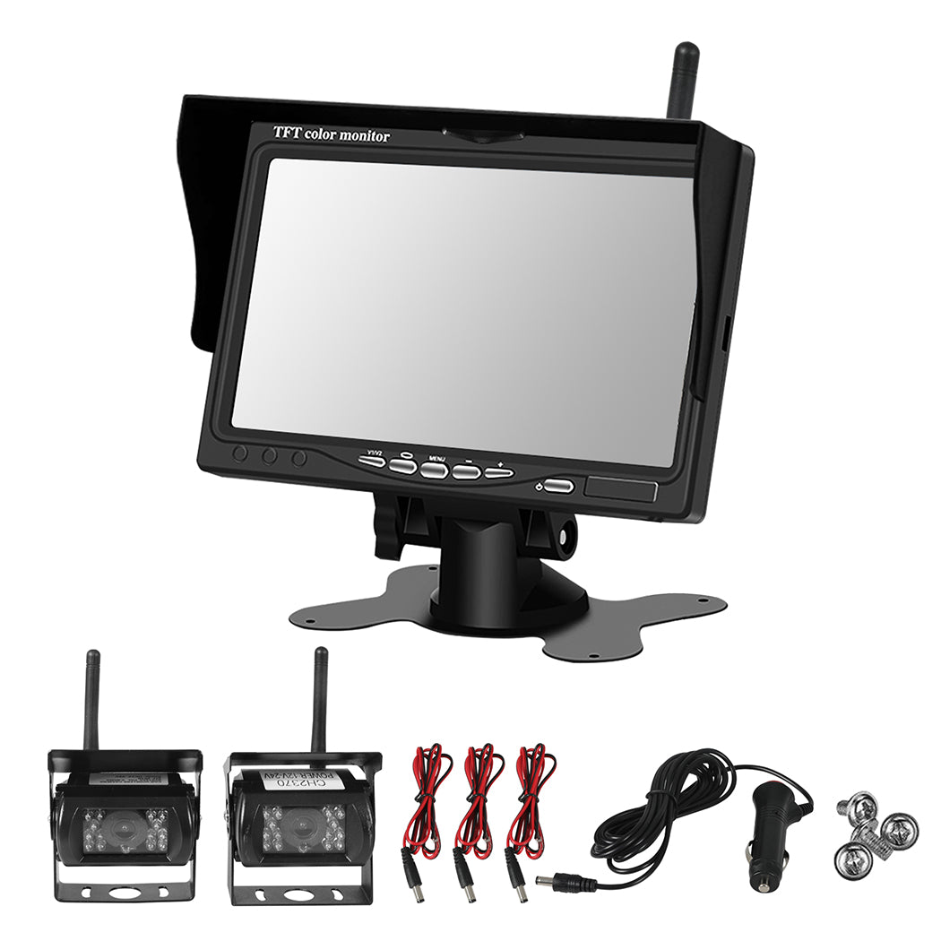 Car Electronics - 7" Wireless Rear View Monitor +2 WIFI