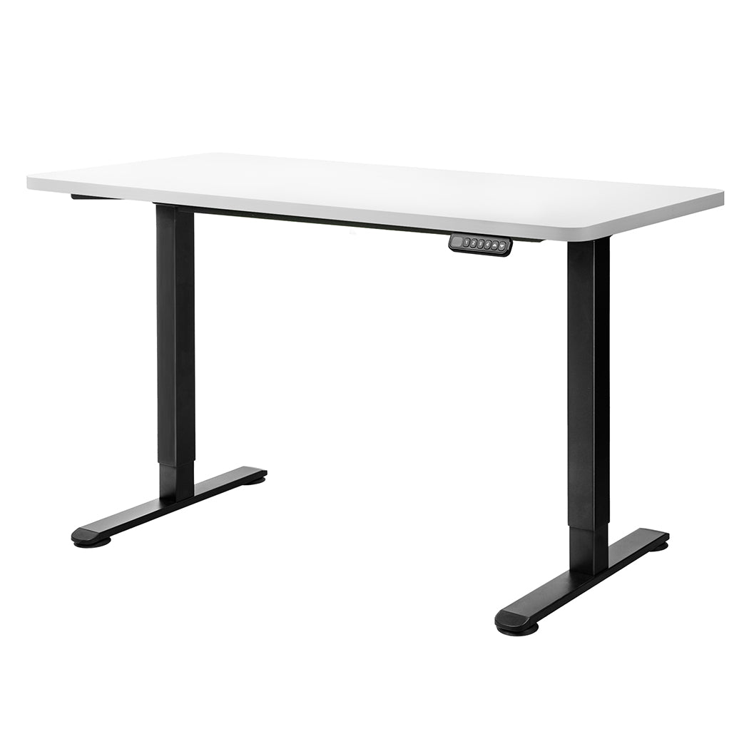 Premium Motorised Standing Desk Adjustable 140cm White 1000x 1MM