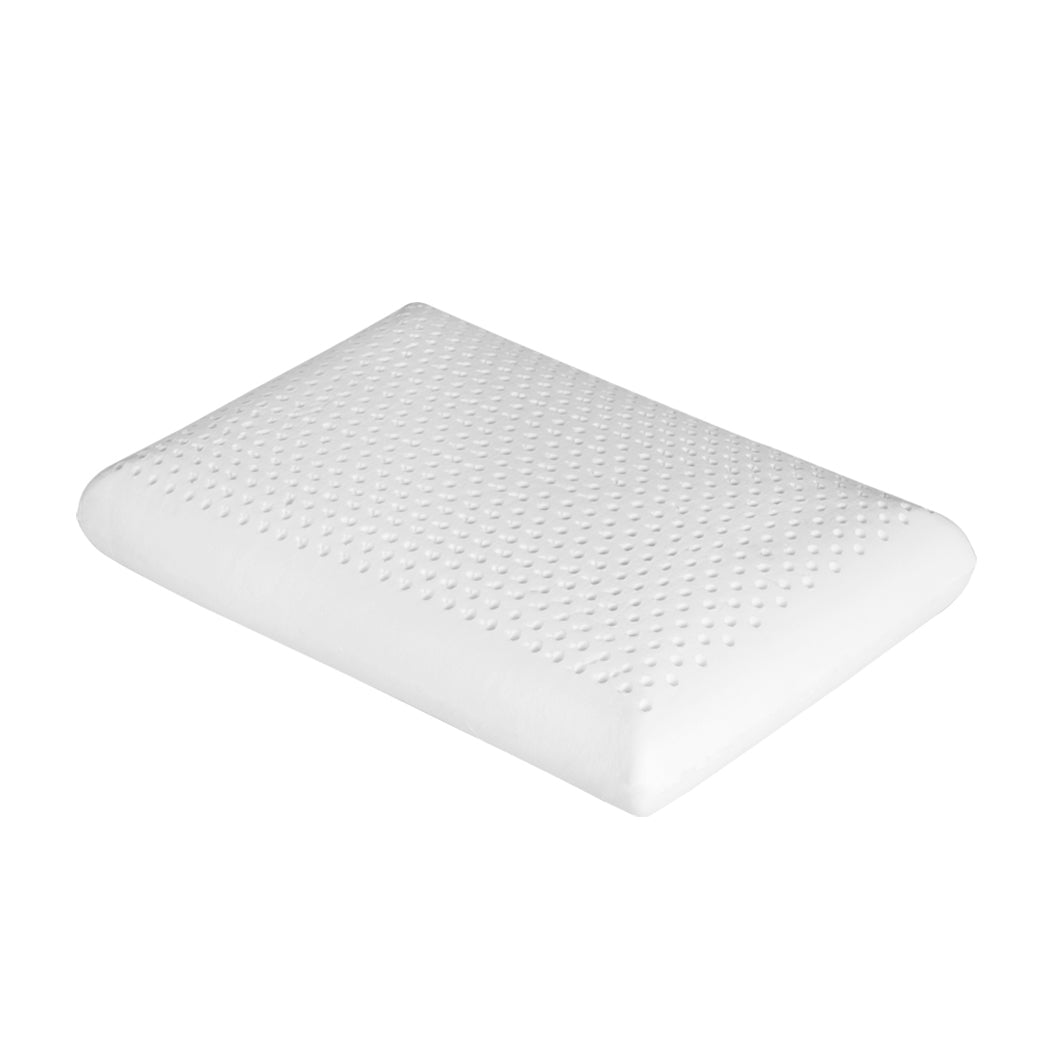 SC4 id - 2x Natural Latex Pillow with Removable Covers for Comfortable Sleep