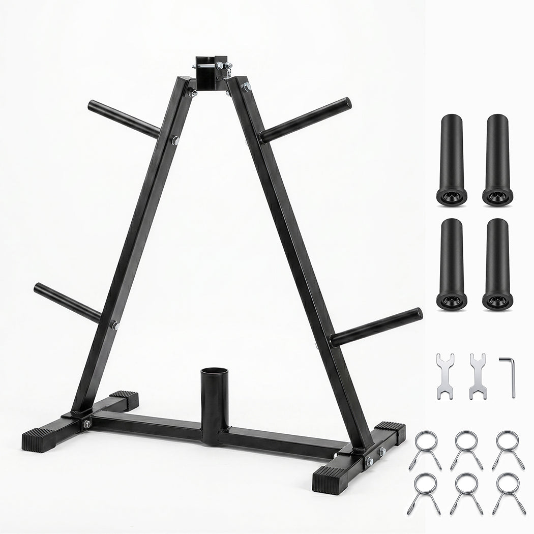 Weight Plate Storage Rack 250KG Barbell Stand | Simpledeals