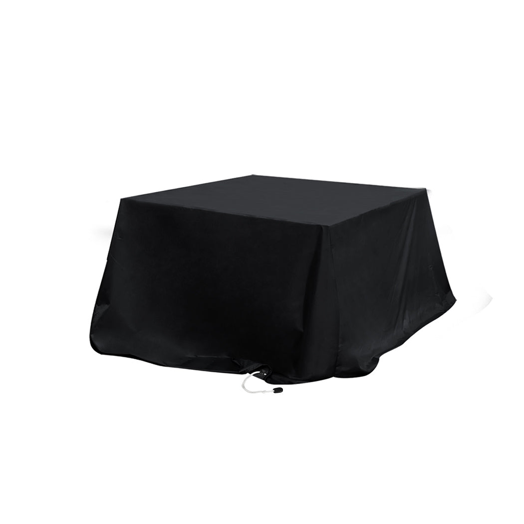 Black colour - Luxury Outdoor Furniture Cover Garden Black Barrier  Sleek Modern