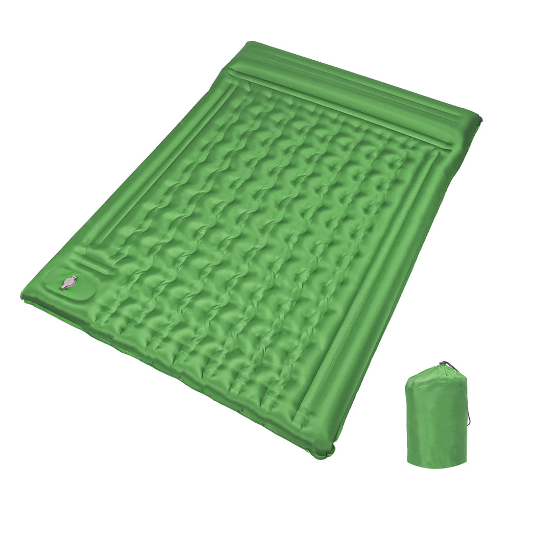 Camping Double Mattress Self Inflating 195x132x12cm