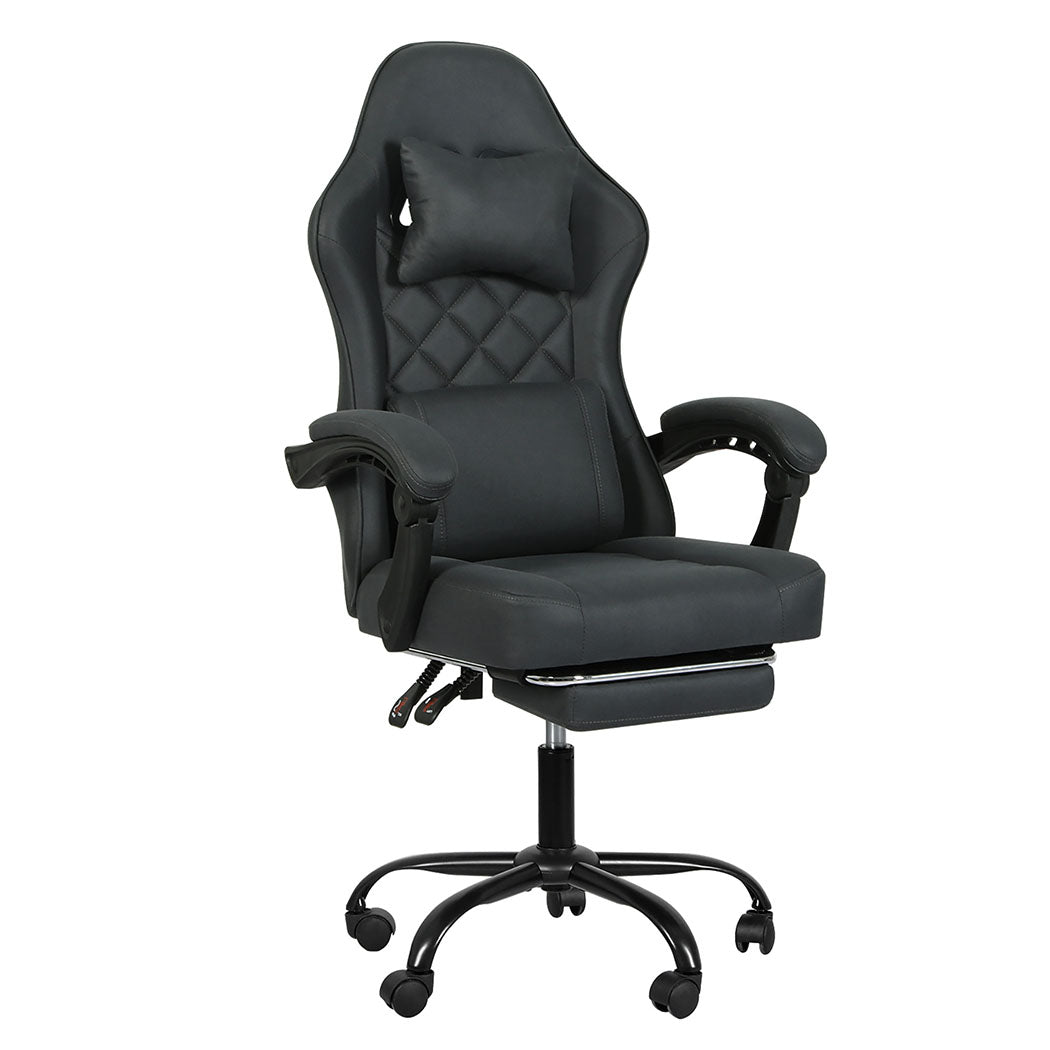 Gaming Chair High Back Fabric 60x60x124cm