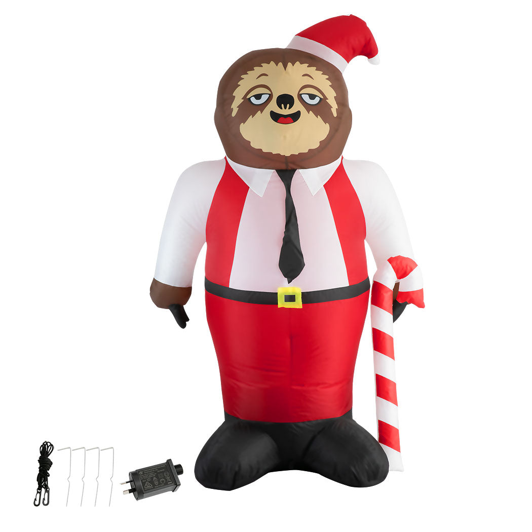 SC2 id - Christmas Inflatable Sloth 1.8M
