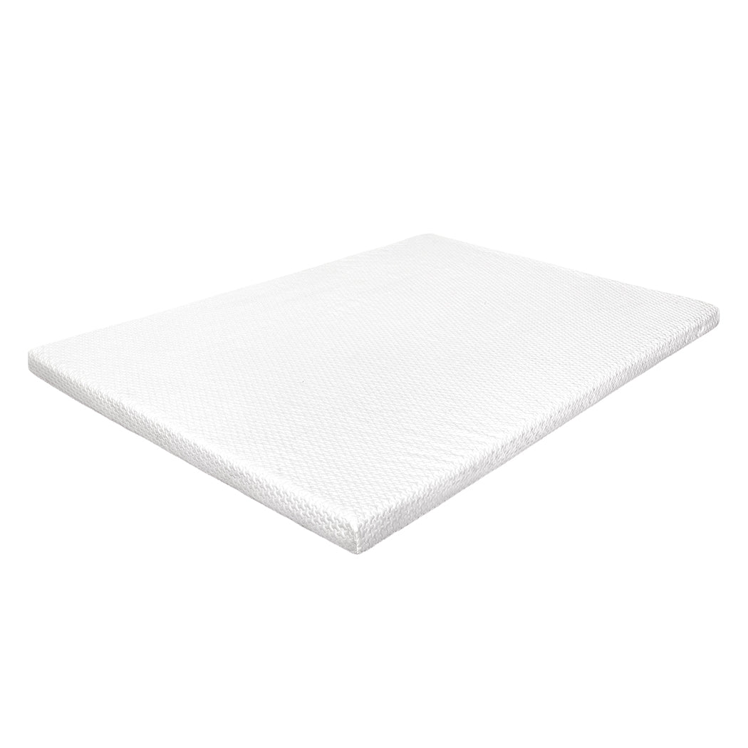 Gel Memory Foam Mattress Topper Double Cool 190x137x8cm