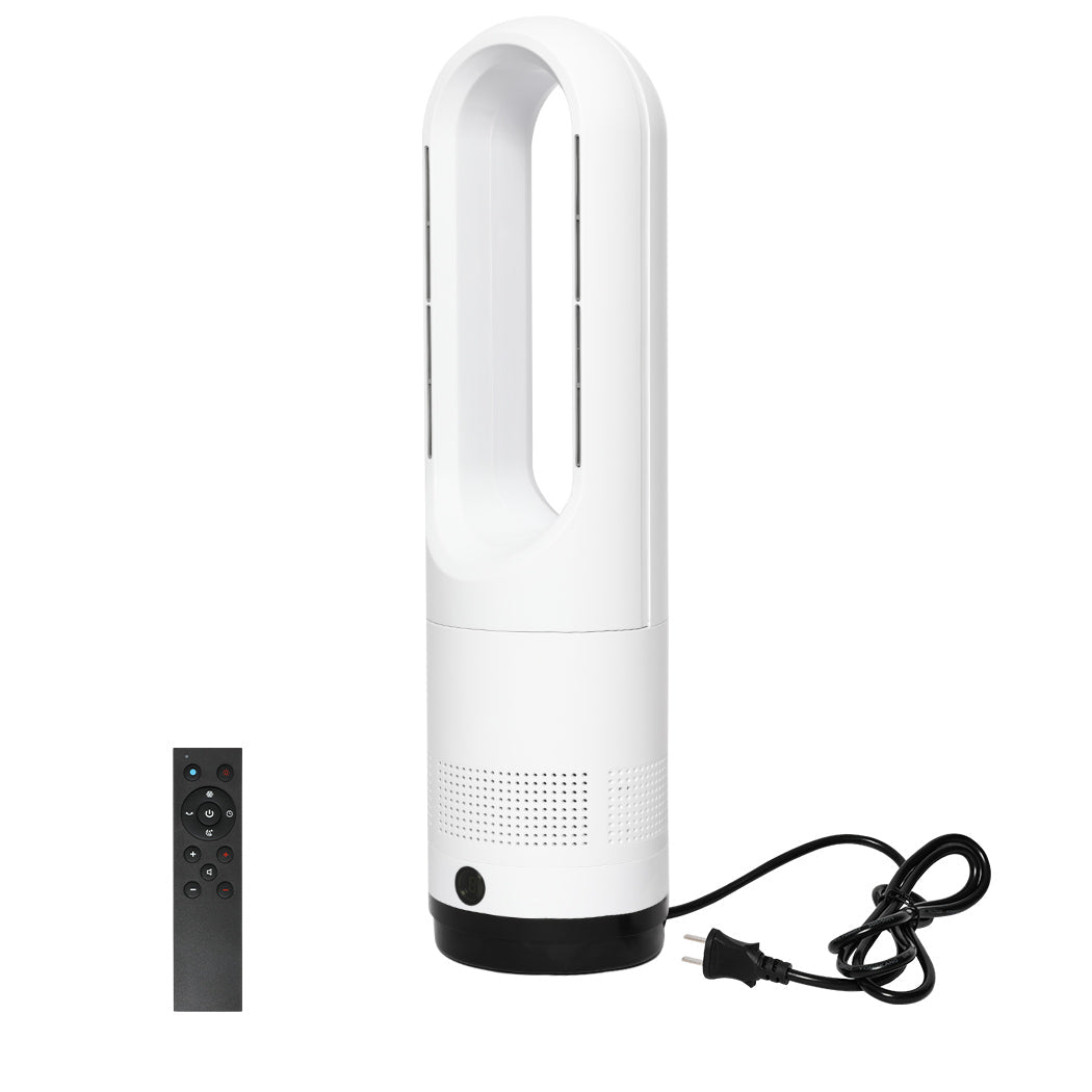 id4 - Versatile Bladeless Tower Fan 2 In 1 Cooler & Heater Fan  Premium