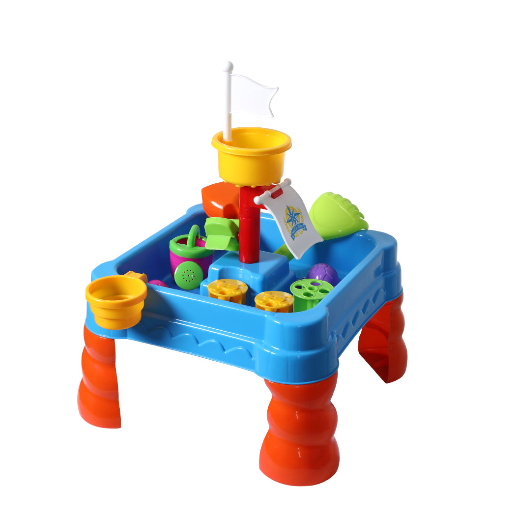 Kids Sand Water Table 21pc Set – Outdoor Sensory Play Toy