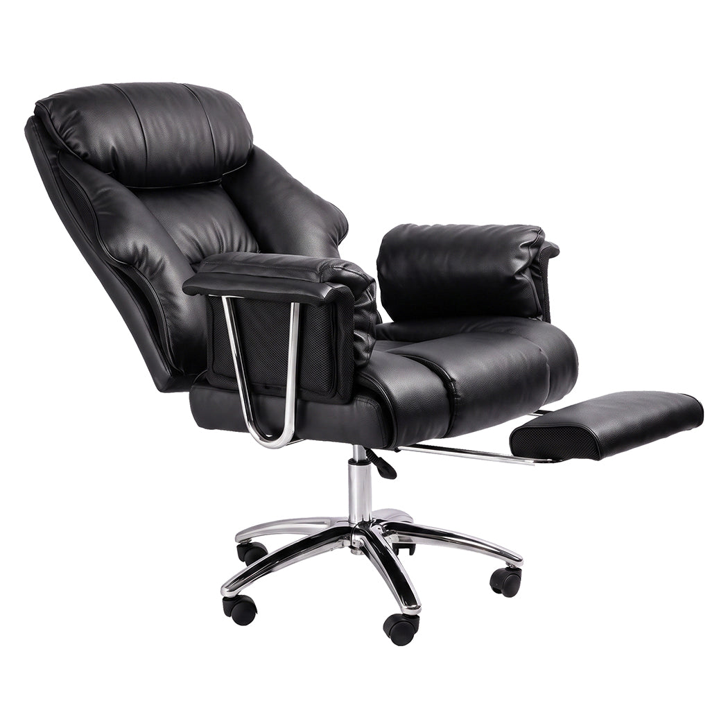 Ergonomic Gaming Chair With Footrest