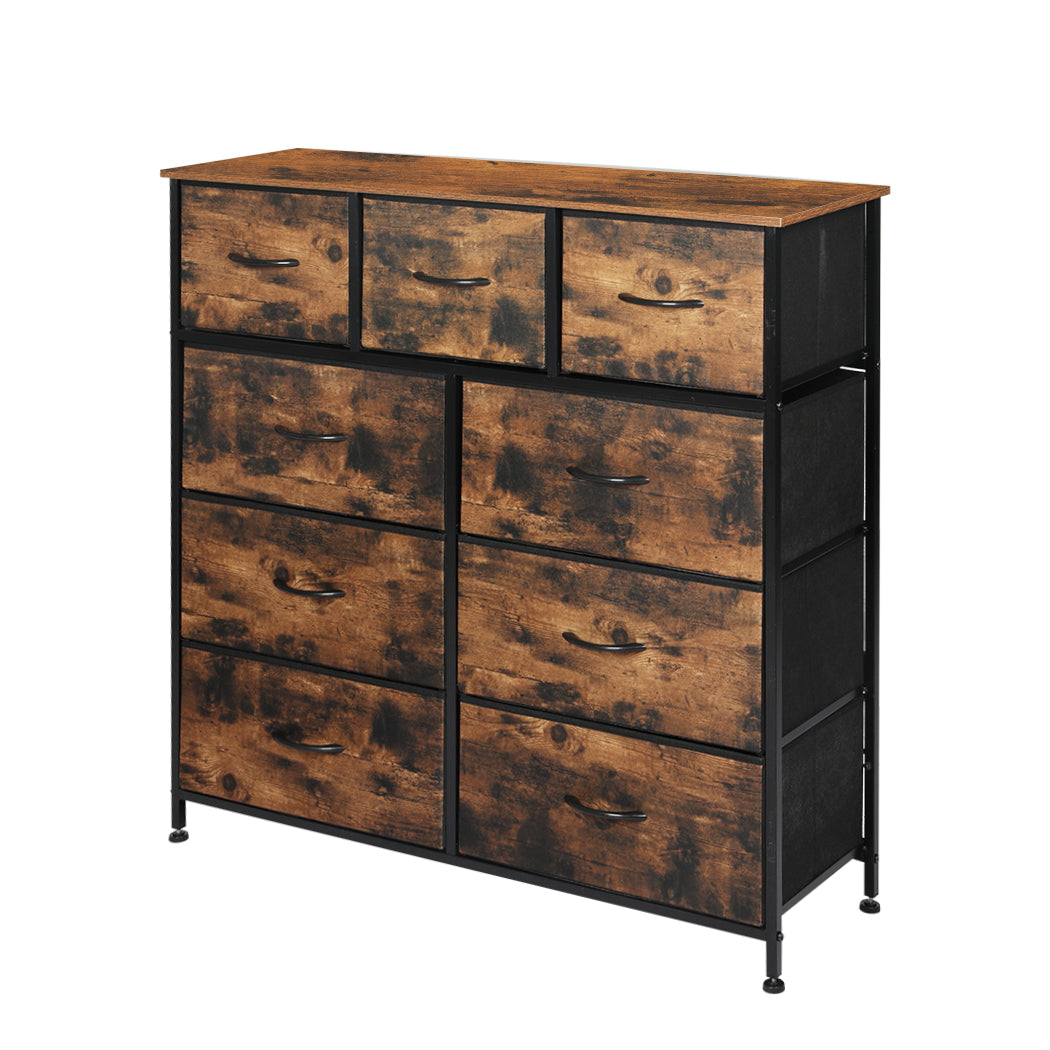 Storage Cabinet Tower Brown 100x30x99cm