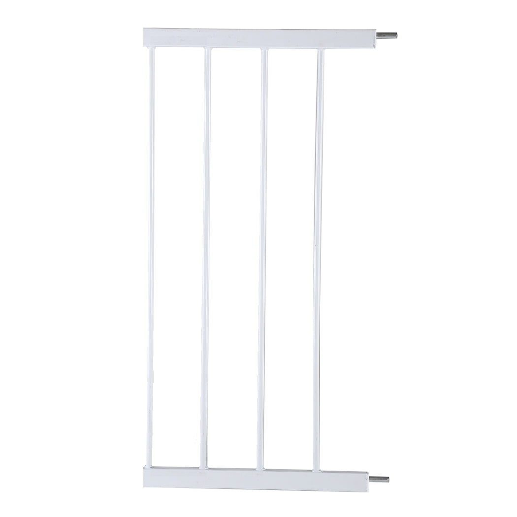 Baby Kids Pet Safety Security Gate Stair Barrier Doors Extension Panels Black and White