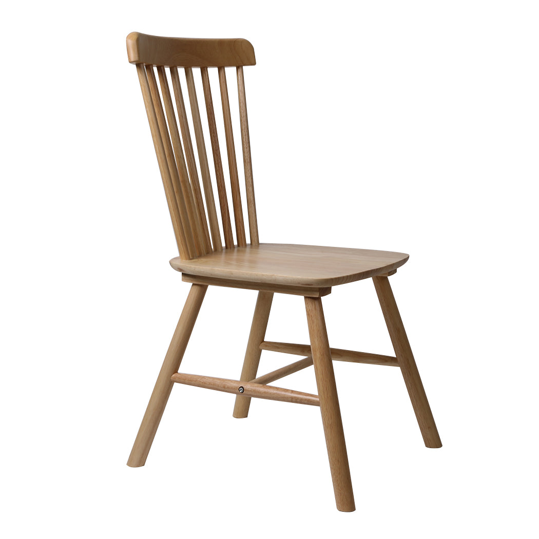 SC10 id - 2x Dining Chairs Kitchen Windor Oak
