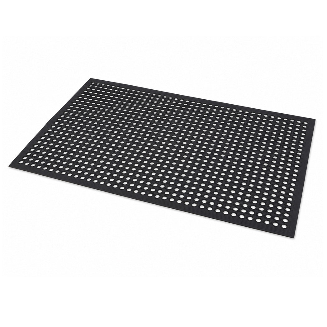 Non Slip Anti Fatigue Mat Black 150x90cm
