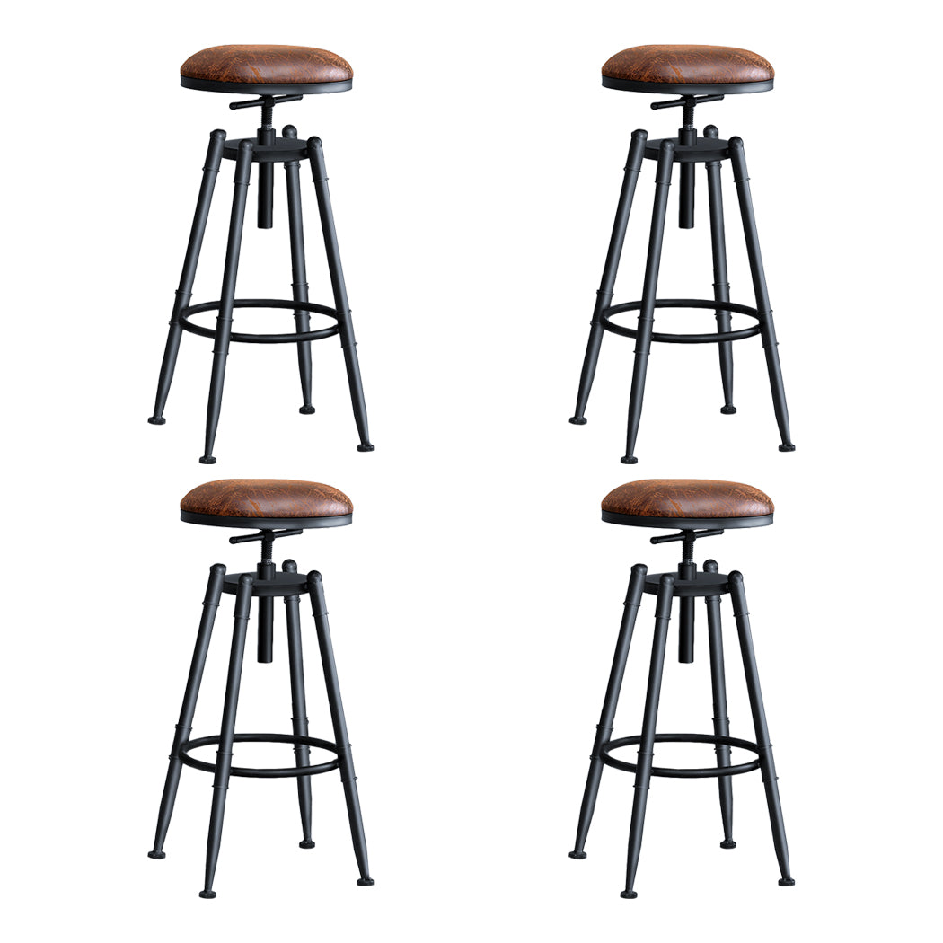 SC13+SC14 id - 4x Bar Stools Industrial Kitchen