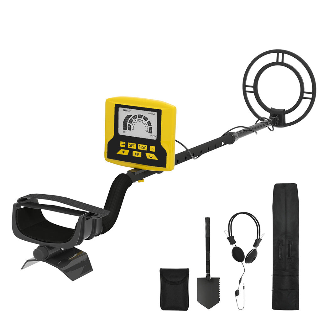 Metal Detector Waterproof LCD 24x24cm