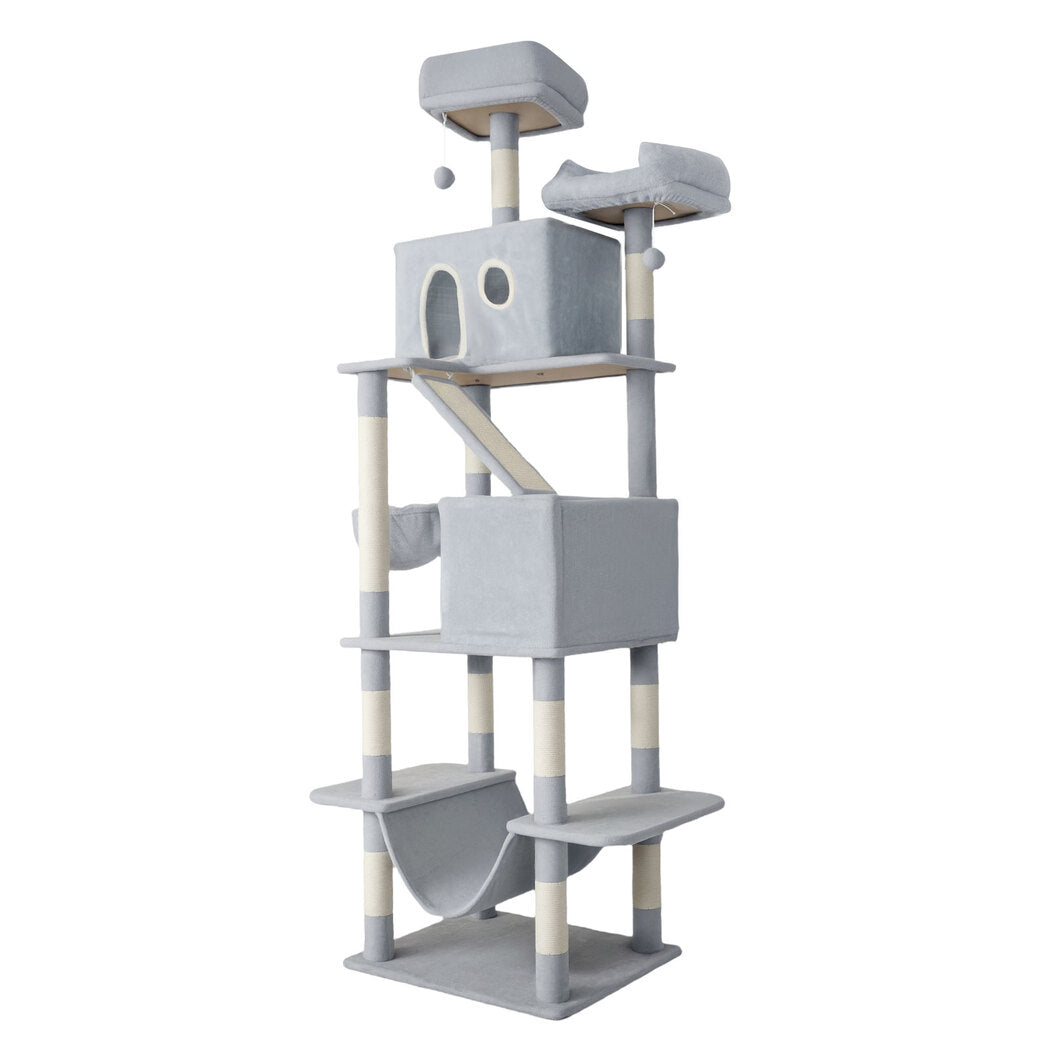 Cat Tree Scratching Post Tower 50x60x206cm