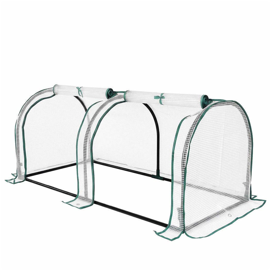Mini Greenhouse Dual Zone Tunnel 130x60x50cm