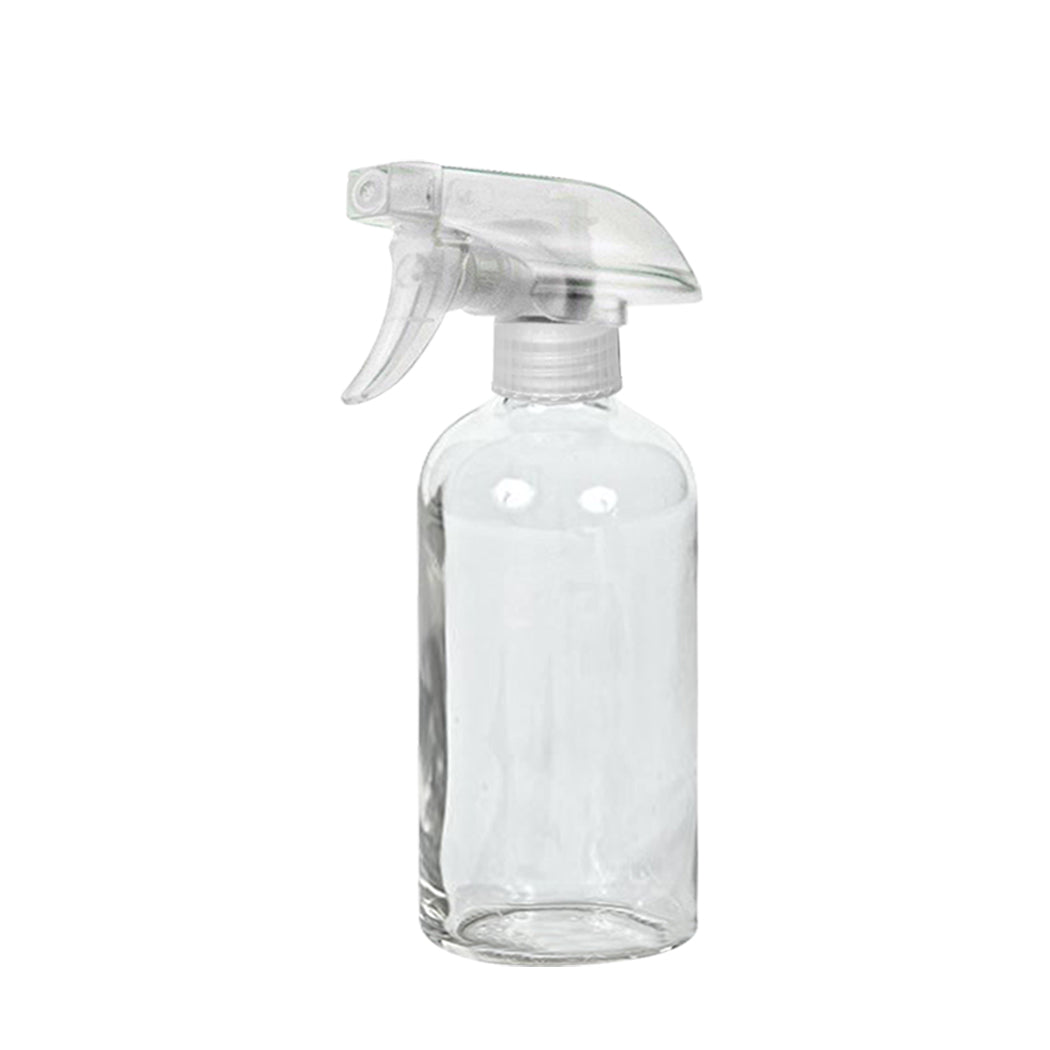 SC2 id - 4x 500ml Clear Glass Spray Bottles Trigger