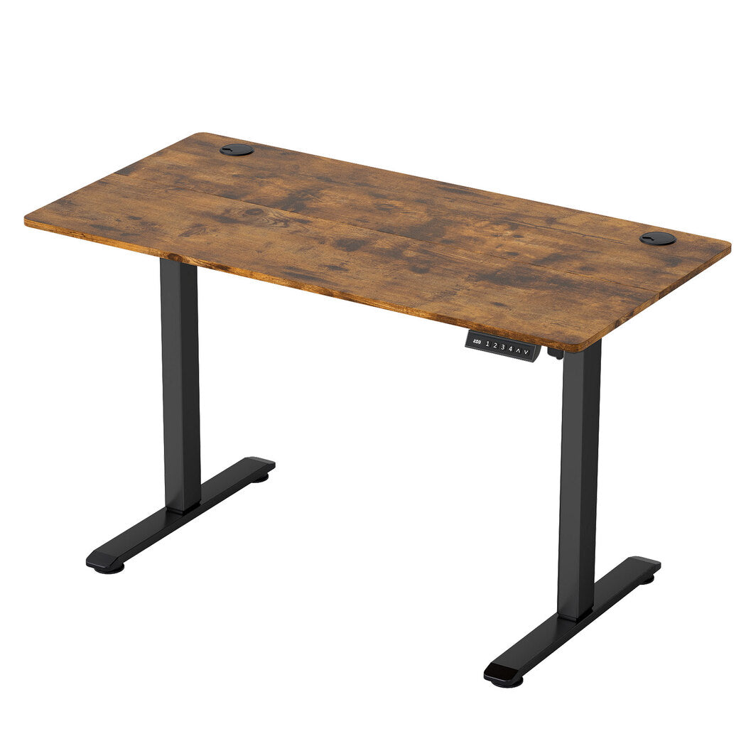 Electric Standing Desk Adjustable Height 120x60x72cm