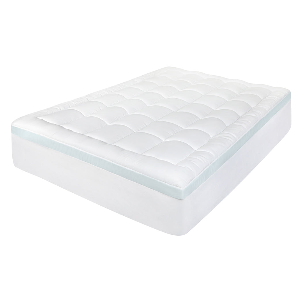 Memory Foam Mattress Topper 8cm Thick 137x190x8cm