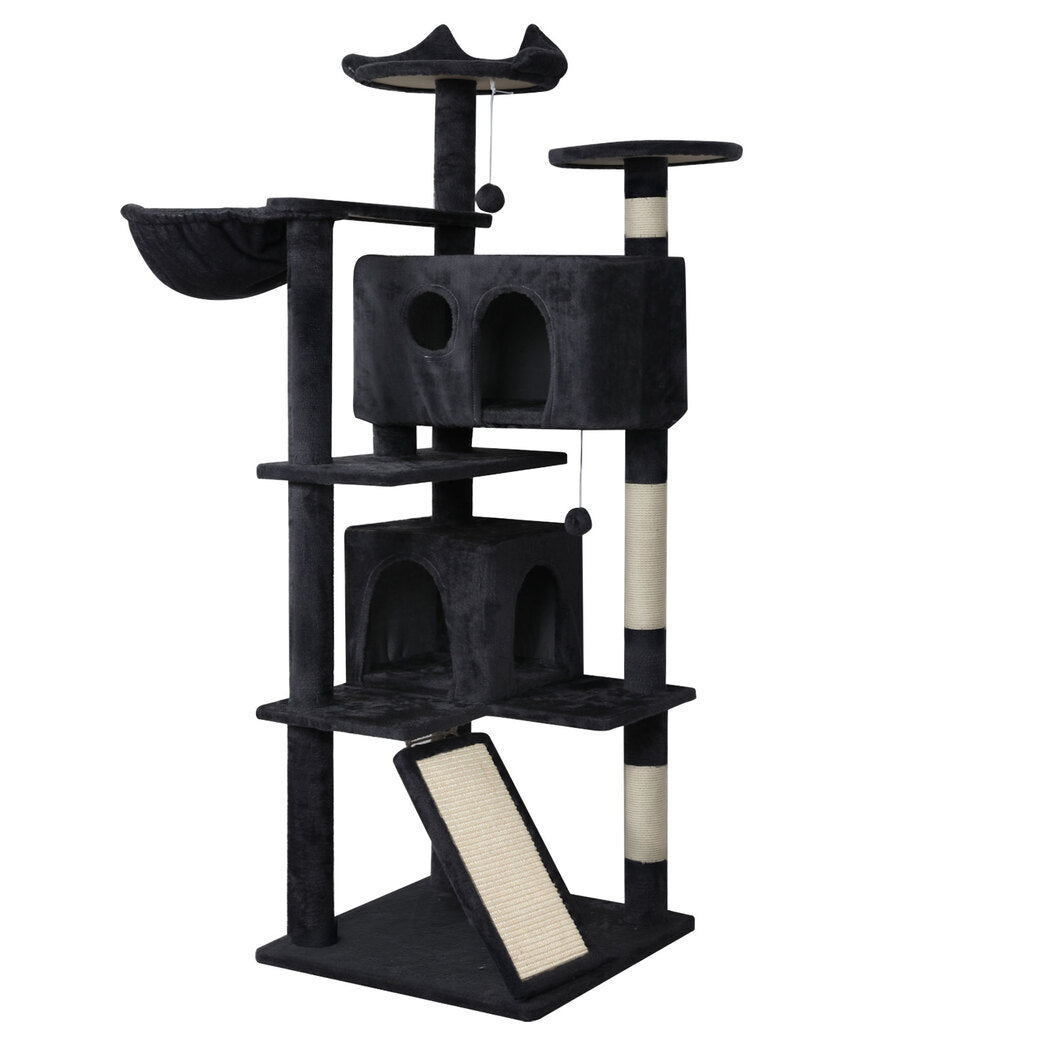 Cat Tree Scratcher Multi-Level 50x50x145cm