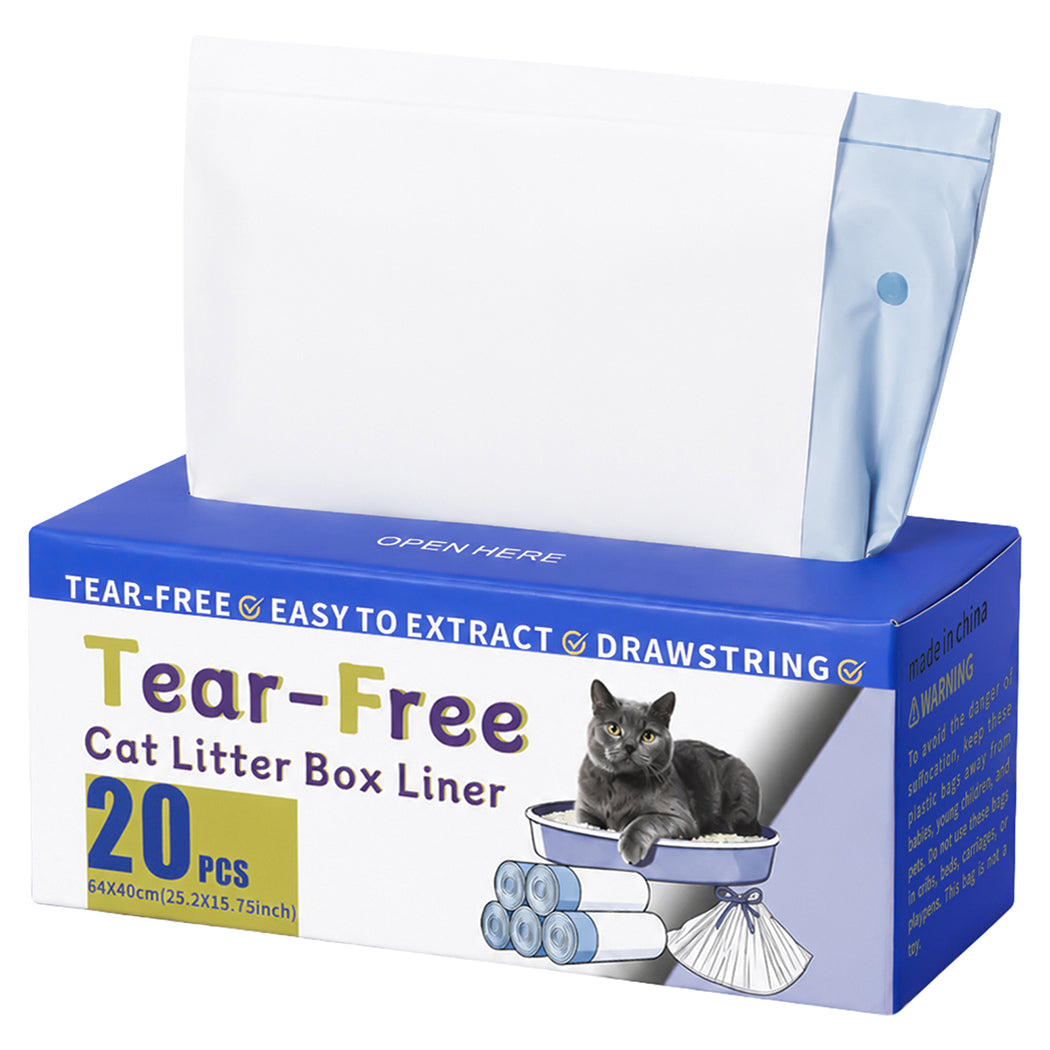Cat Litter Bags Drawstring 64x40cm