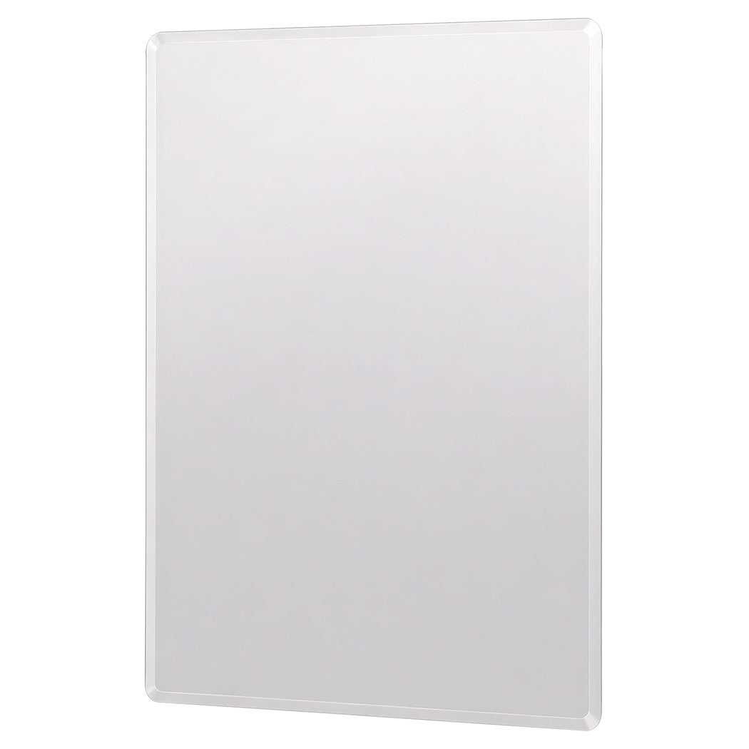 Frameless Wall Mirror Tempered Glass 60x45cm | Simpledeals