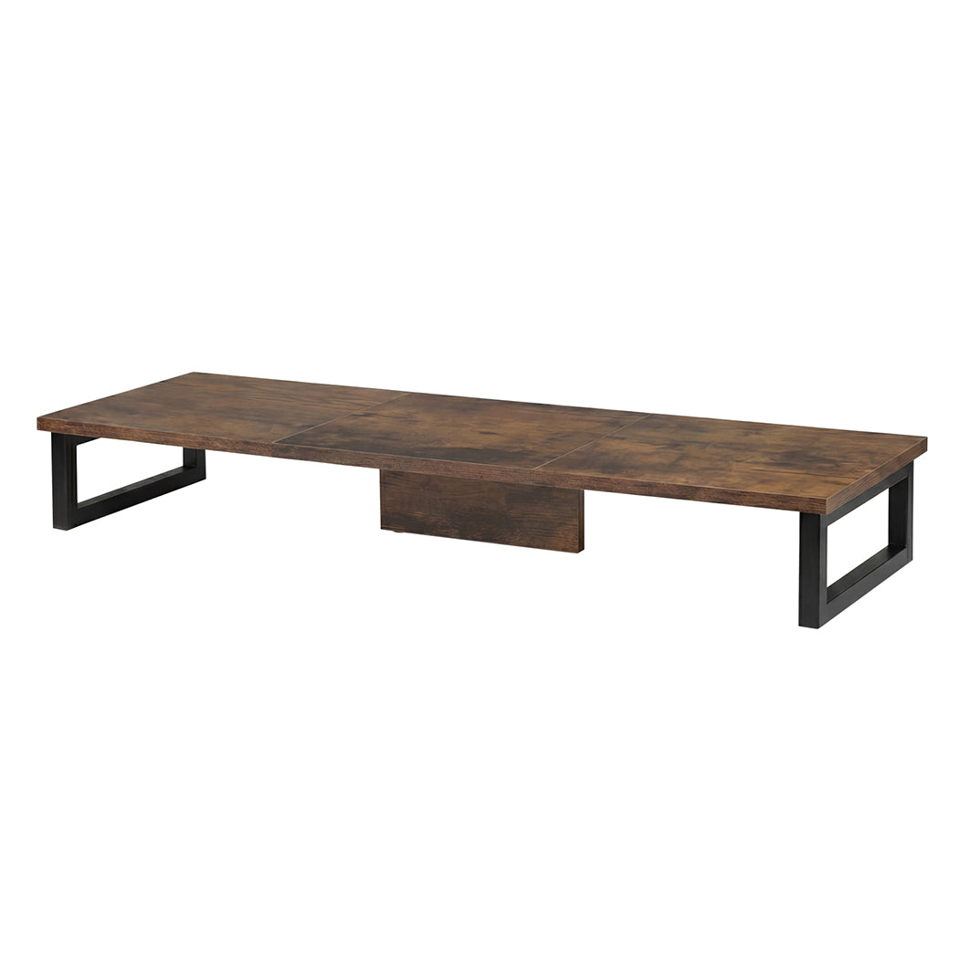 Dual Monitor Stand 90cm Ergonomic Desk Riser | Simpledeals