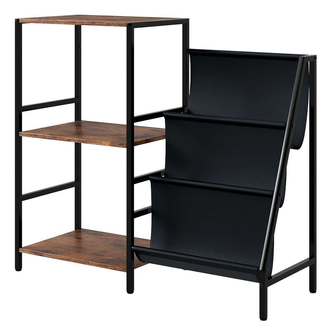 Record Player Stand Vinyl Storage 84x30x74cm