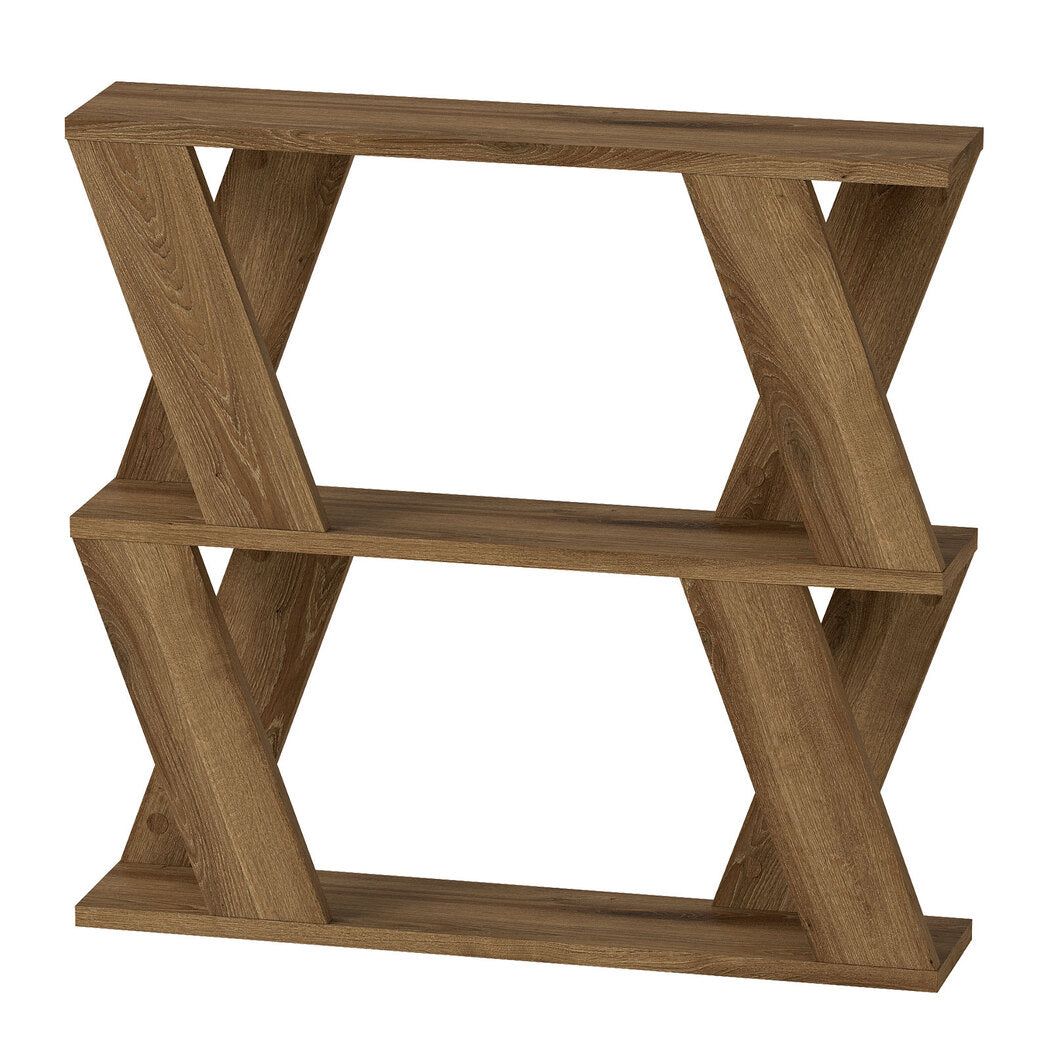 Compact Side Table Storage 60x22x56.5cm