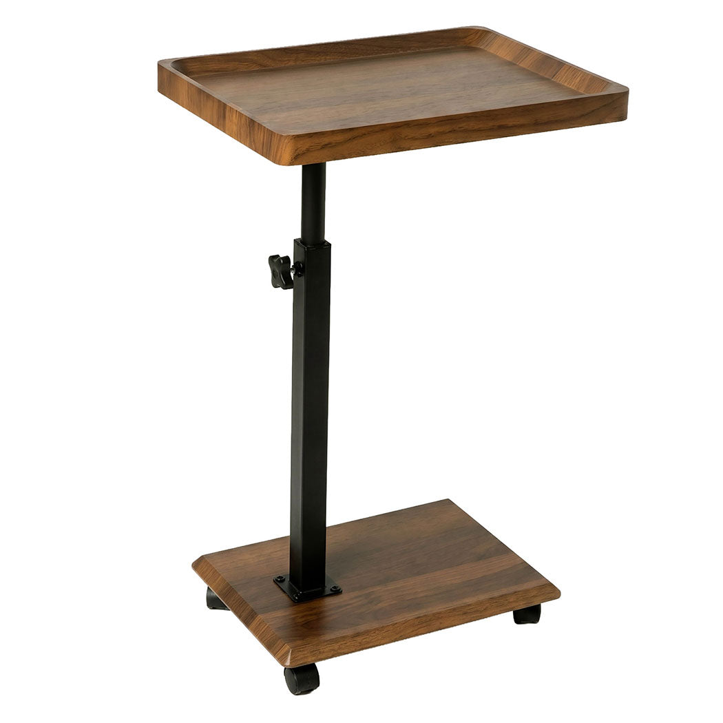 C Shaped Side Table Height Adjustable Swivel | Simpledeals