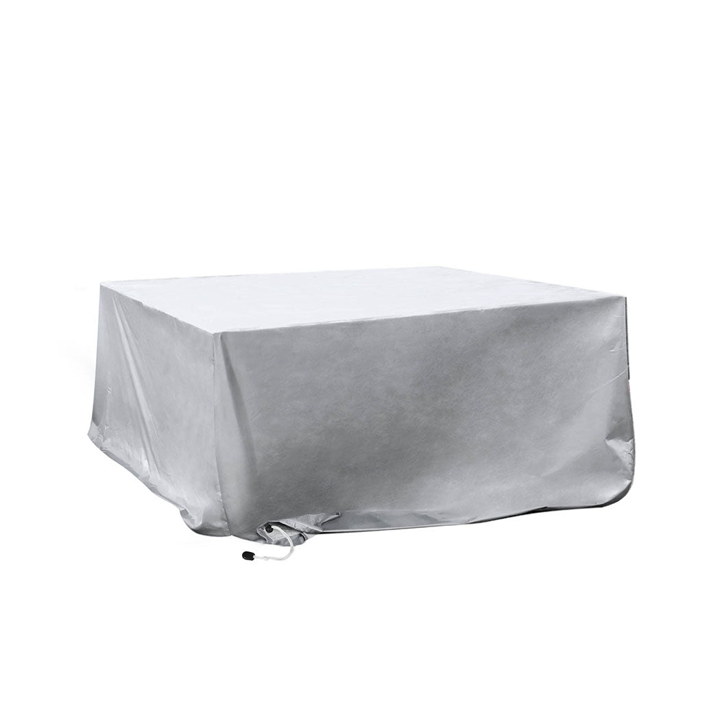 Premium Outdoor Furniture Cover Waterproof Silver 180CM  Wood Finish | Silver colour