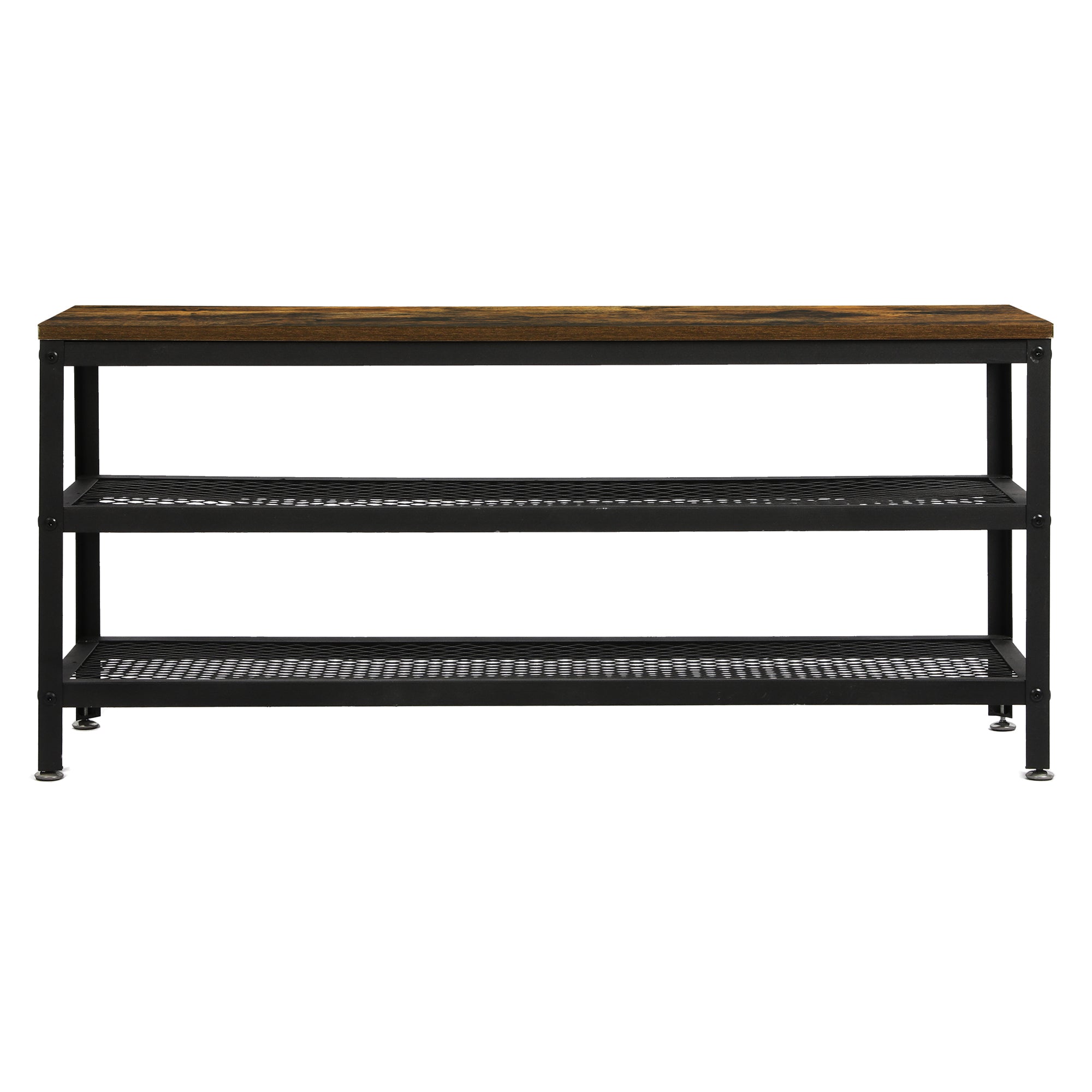 Shoe Rack Bench Brown 73x30x45cm
