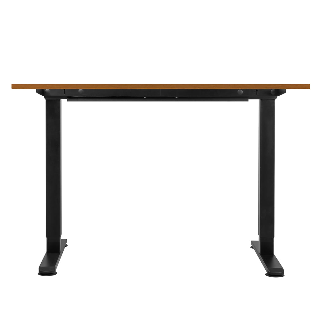 Contemporary Motorised Standing Desk Adjustable 140cm Natural 1000x