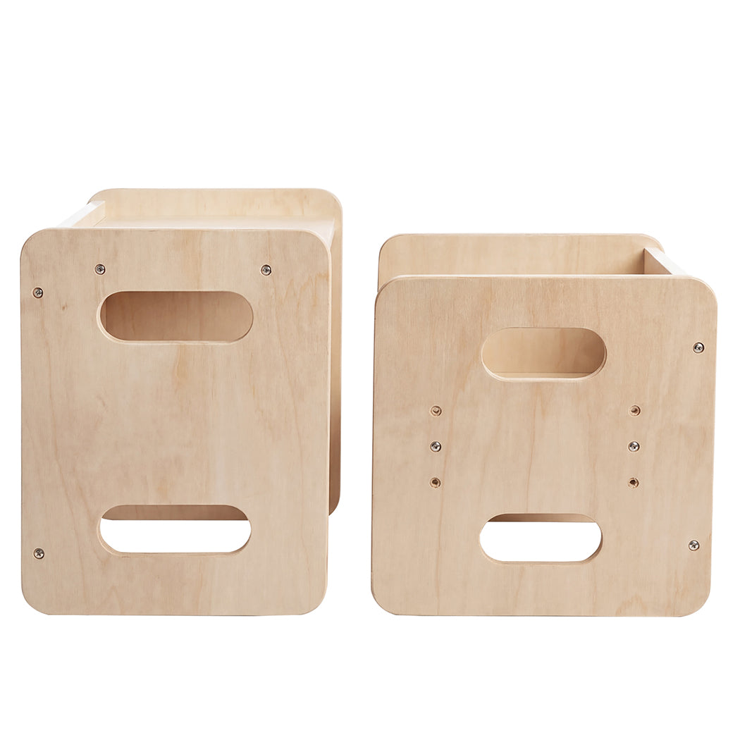 Kids Table And Chair Set Adjustable 33.5x33x33cm